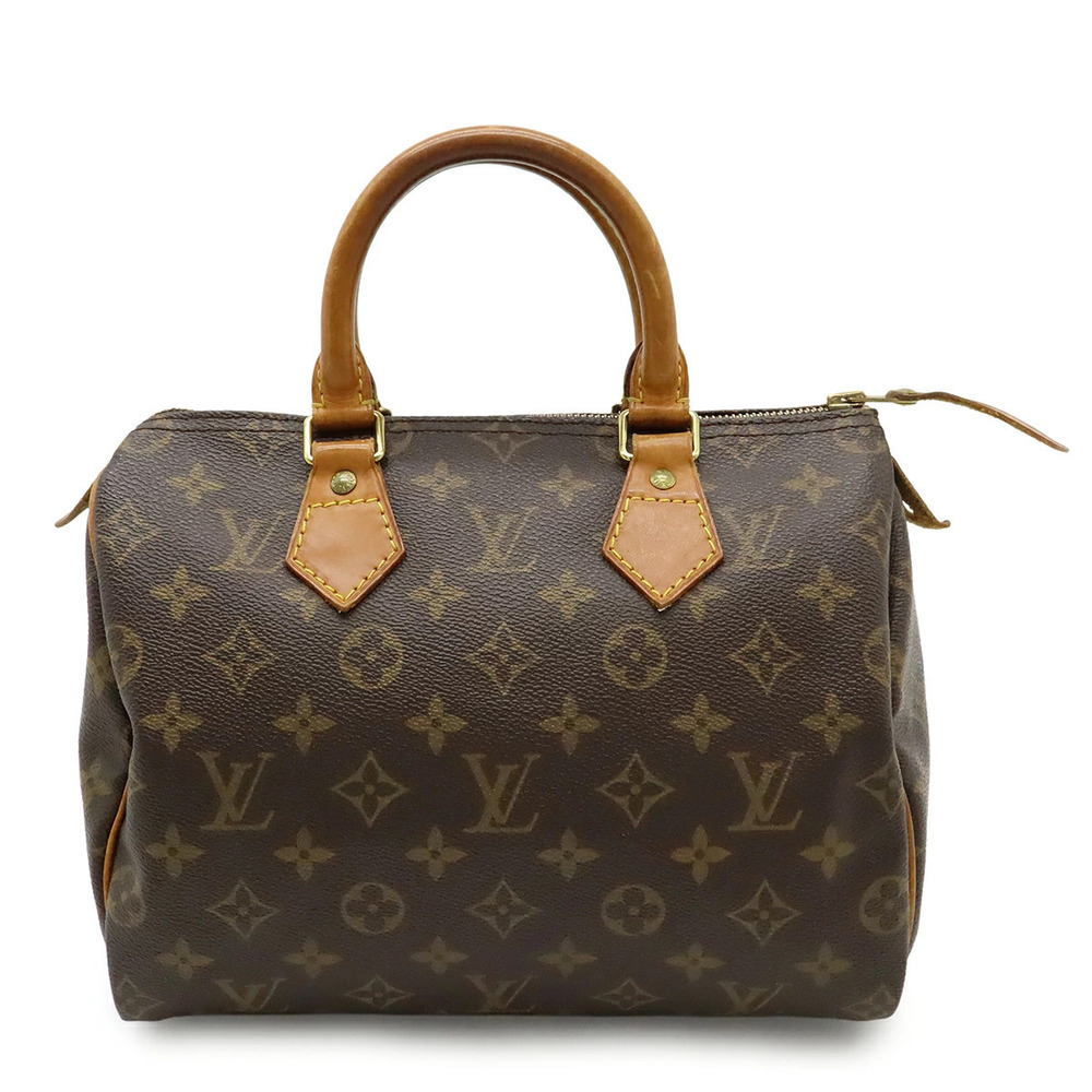 LOUIS VUITTON Monogram Speedy brown Boston Bag Handbag